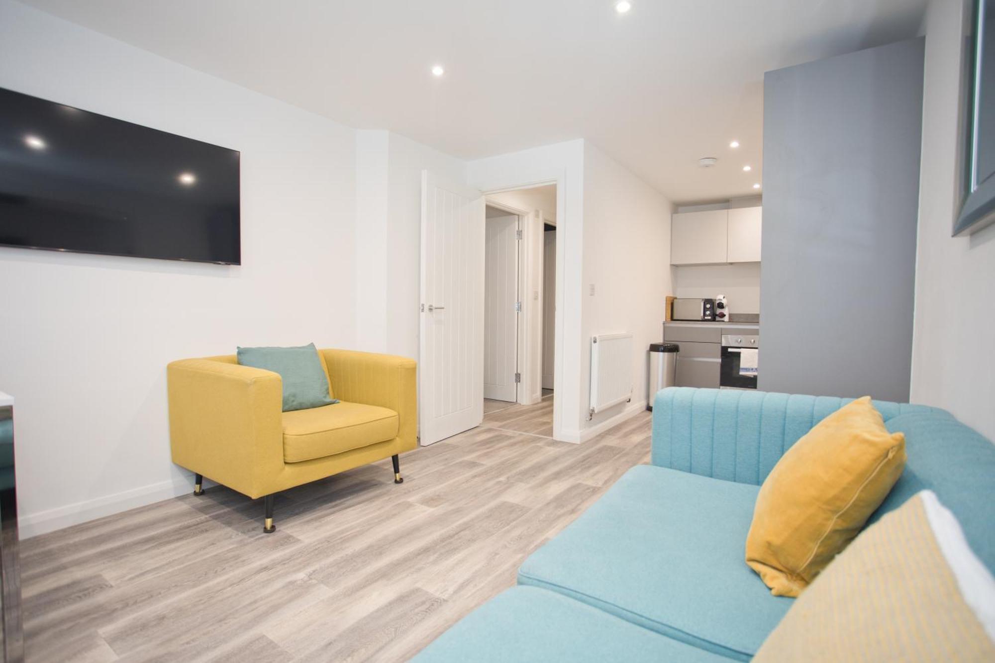 Sea Air - 2 Bedrooms - Parking - Mins To Beach Bournemouth Luaran gambar