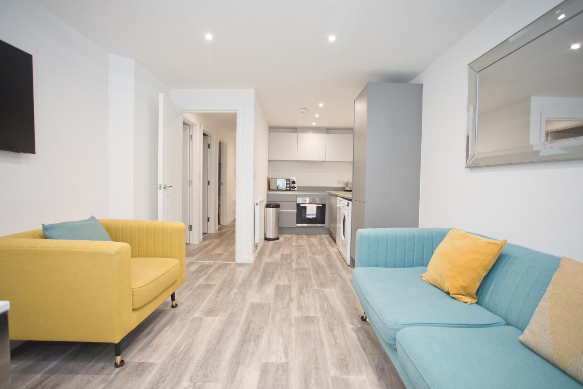Sea Air - 2 Bedrooms - Parking - Mins To Beach Bournemouth Luaran gambar