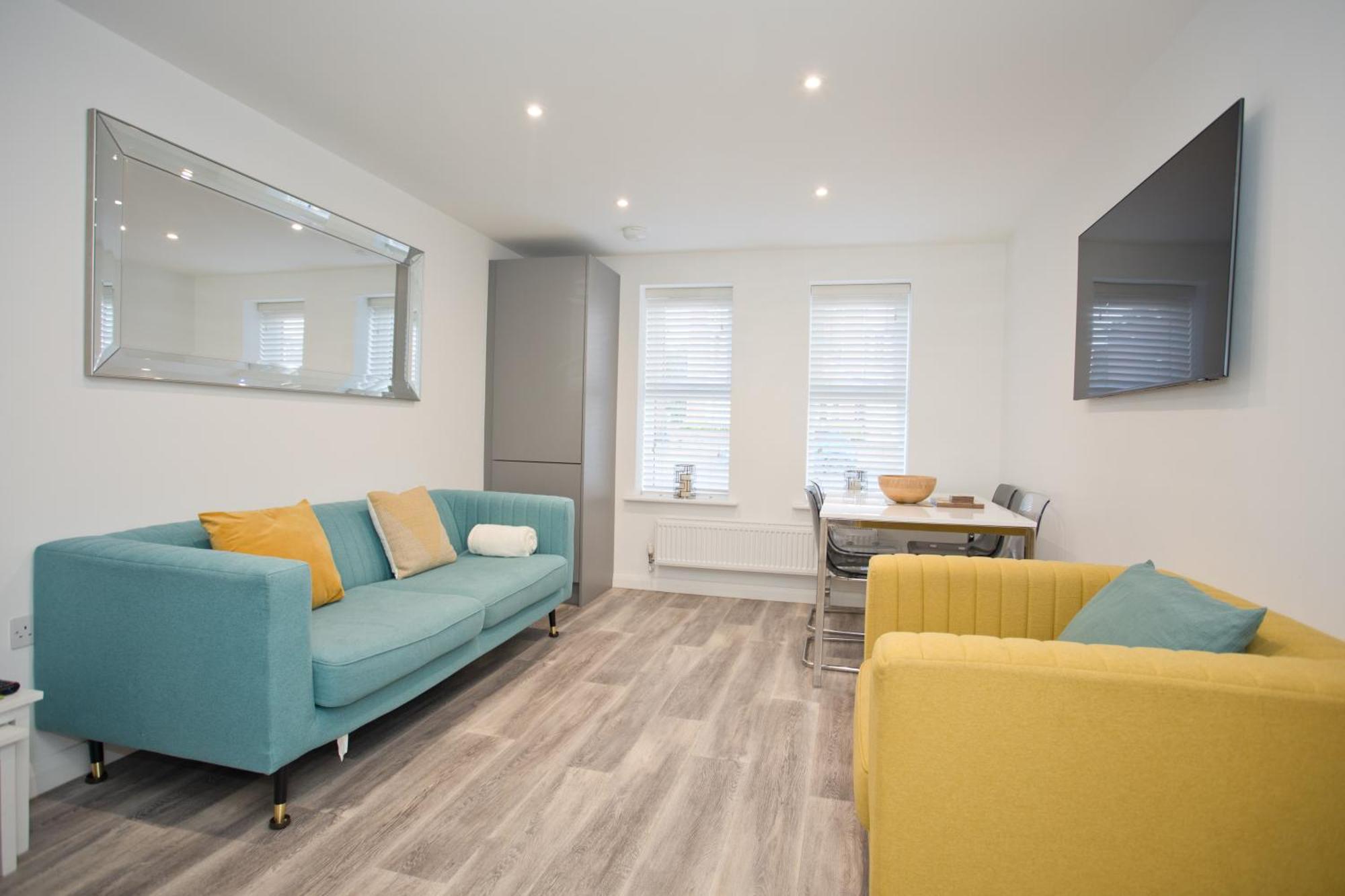 Sea Air - 2 Bedrooms - Parking - Mins To Beach Bournemouth Luaran gambar
